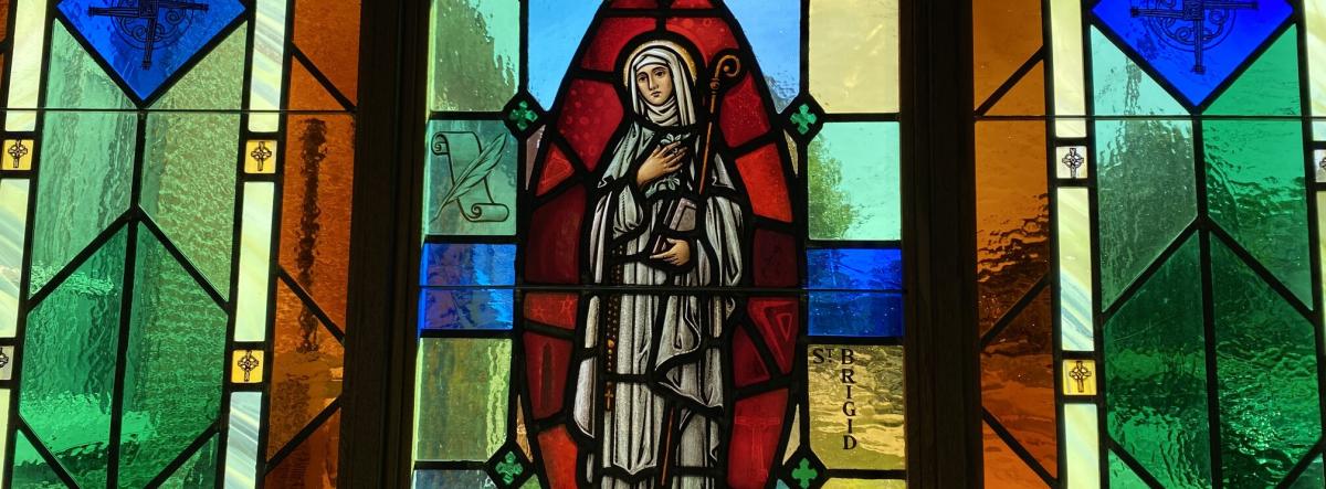 St. Brigid Stain Glass